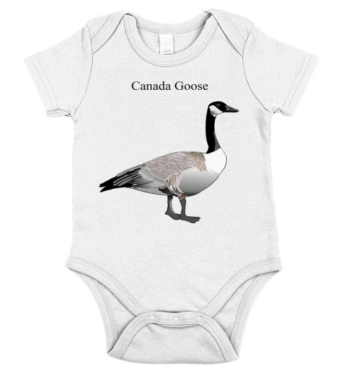 Canada Goose T-shirt Waterfowl Lover Short Sleeve Baby One-Piece