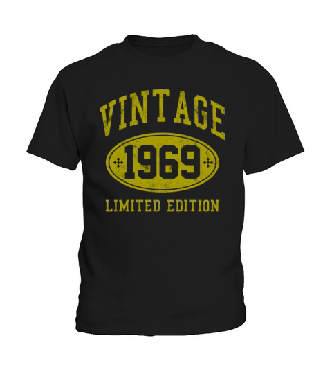 50th Birthday - Vintage 1969 Funny Gift Kids T-Shirt