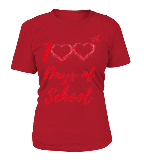 100 Days of School T-Shirt Woman