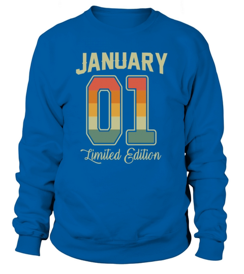 Vintage 80s January 2001 20th Birthday Gift Idea Women's Sweatshirt