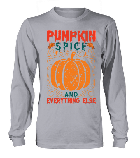 Pumpkin Spice And Everything Else Men's Long Sleeve