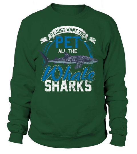 Whale Shark Animal Shark Fin Sea Fish Animals Gift Women's Sweatshirt