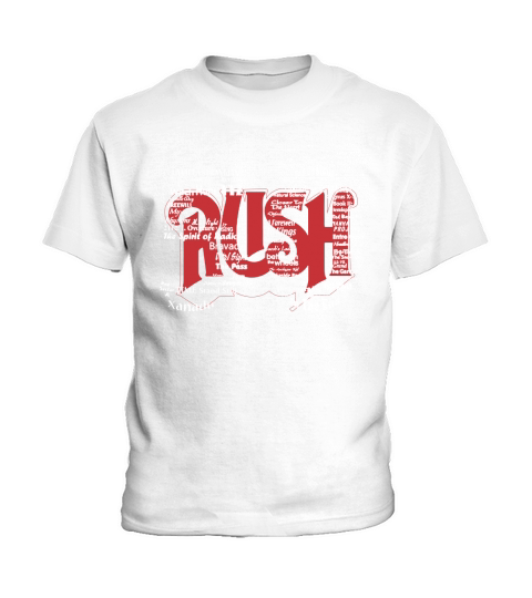 Rush band 50 years Kids T-Shirt