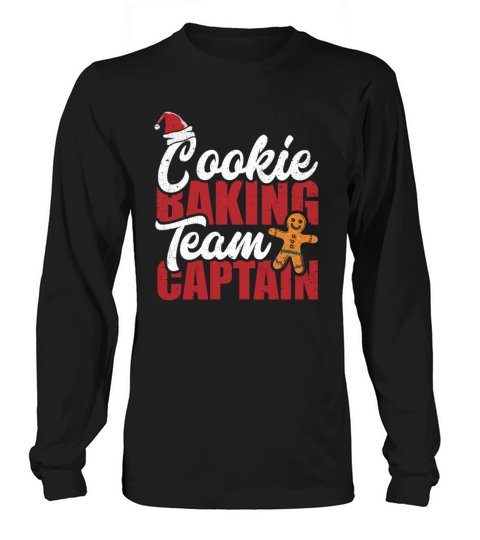 Cookie Baking Team Captain Christmas Food Holiday Women's Long Sleeve