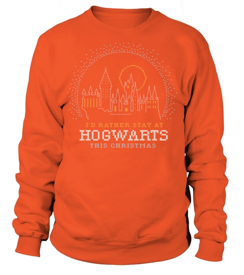 Harry Potter Hogwarts at Christmas Men's Sweatshirt