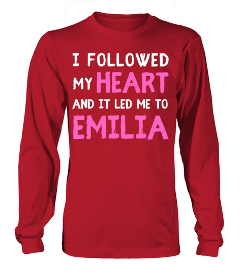 NAMED EMILIA NAME FIRST NAME DAY SAYINGS Long sleeved Unisex