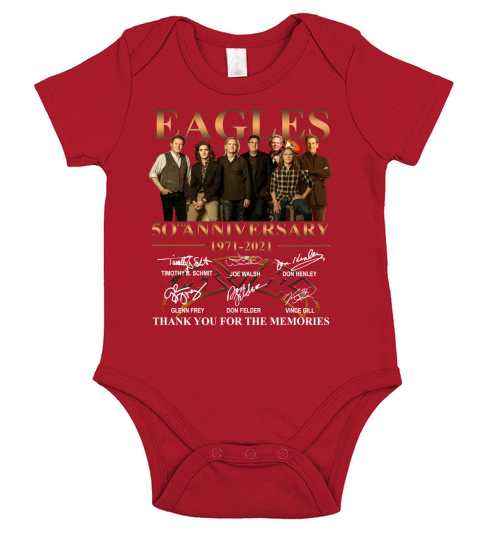 eagles vintage print Short Sleeve Baby One-Piece