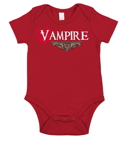 Vampire Short Sleeve Baby One-Piece