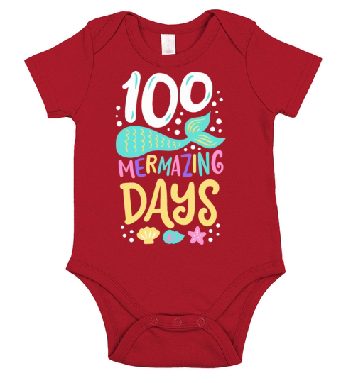 100th Day of School 100 Days Short Sleeve Baby One-Piece