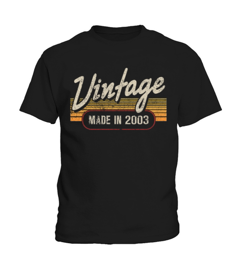 Vintage MADE IN 2003 Kids T-Shirt