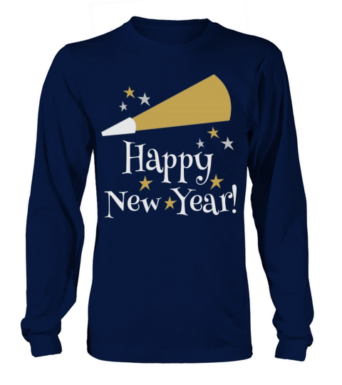 Happy New Year Party Men's Long Sleeve