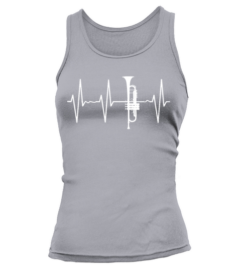 Trumpet Shirt Heartbeat Trumpeter Musician Men Boy Tank top Woman