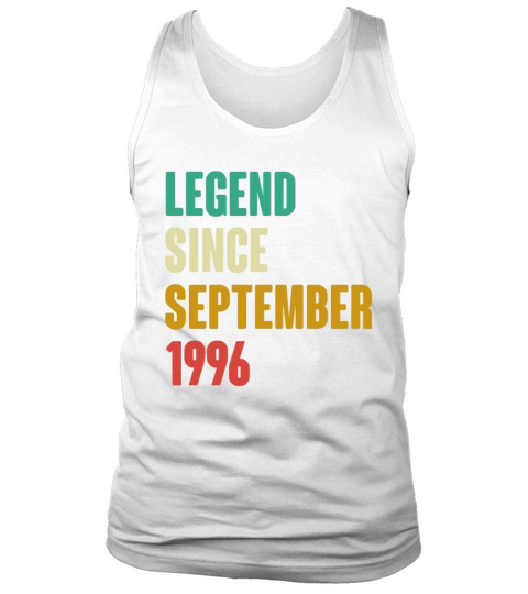 September 1996 26th Birthday 26 Years Old Bday Gi Tank Top Unisex