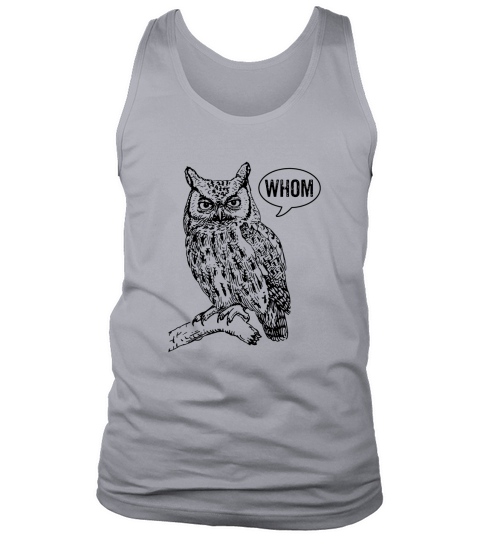 Owl Whom Tank Top Unisex