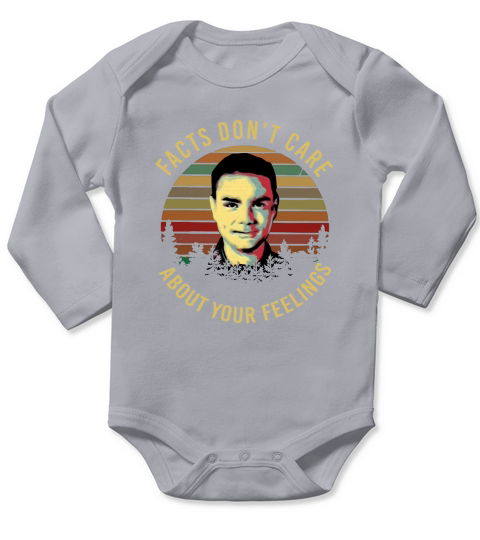 Facts Dont Care About Your Feelings Ben Shapiro Vintage Long Sleeve Baby One-Piece