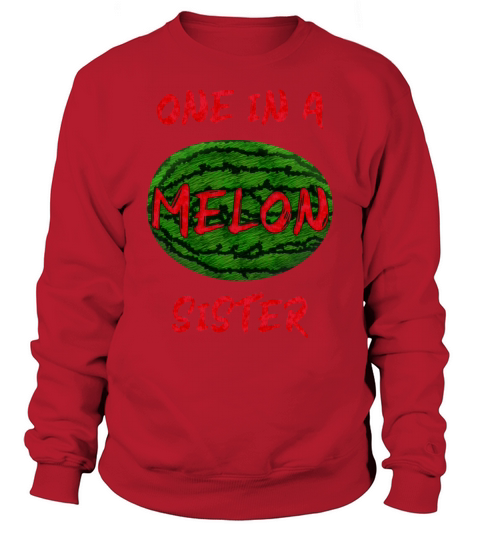 One In A Melon Sister Whole Watermelon Graphic Men's Sweatshirt