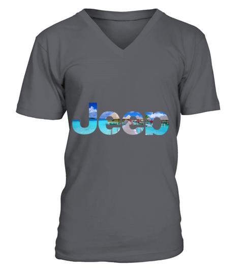 Jeep Ocean Men's V-Neck T-shirt