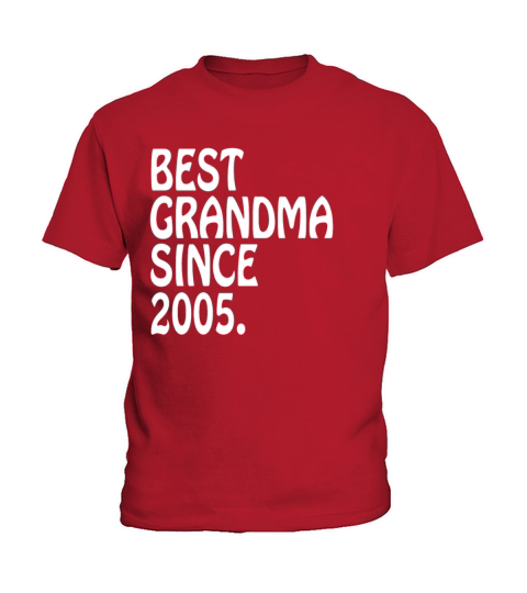 Best Grandma Personalized 2005 Best Seller For Grandma Kids T-Shirt