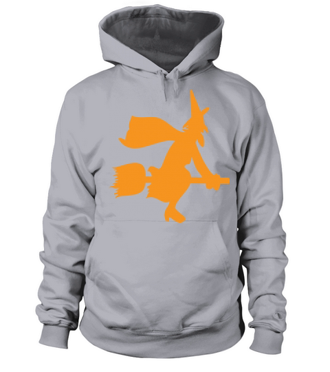 witch flying on broom Women's Hoodie