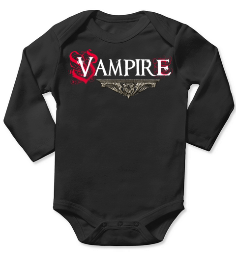 Vampire Long Sleeve Baby One-Piece