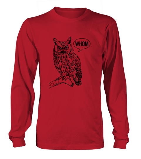 Owl Whom Long sleeved Unisex