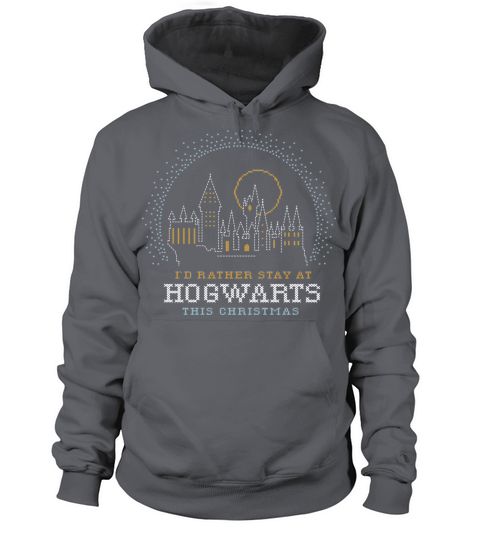 Harry Potter Hogwarts at Christmas Men's Hoodie