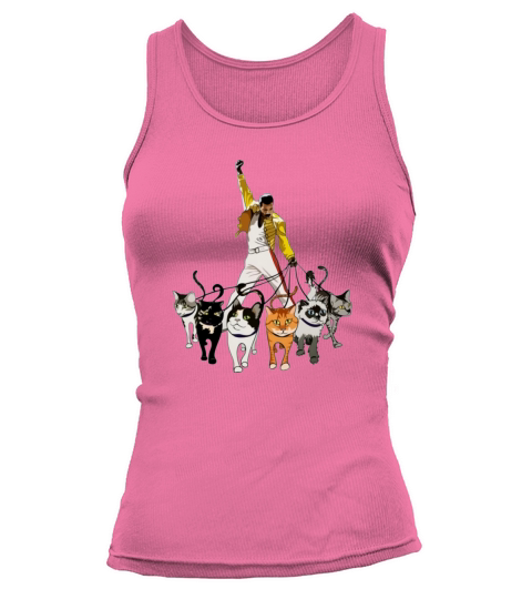 Freddie Mercury and cats Tank top Woman