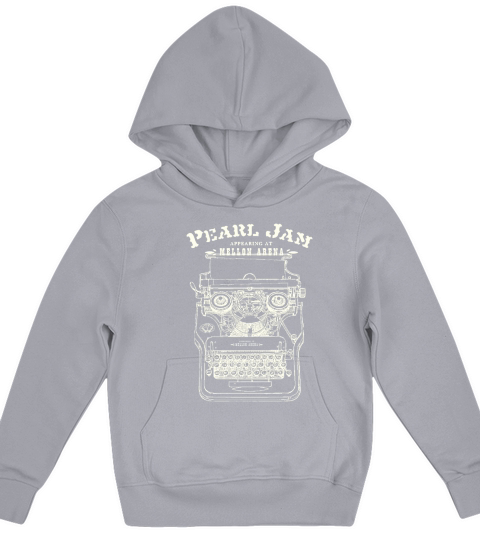 Pearl Jam Appearing At Mellon  Arena Kids Hoodie