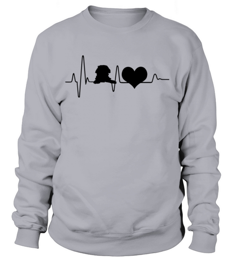 Heartbeat Dog Holder Dog Breeder Gift Love Women's Sweatshirt