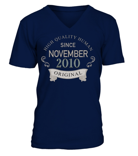 Since November 2010 Men's V-Neck T-shirt