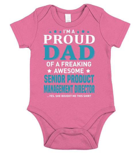 Senior Product Management Director Short Sleeve Baby One-Piece