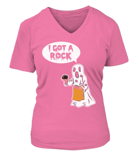 Funny Halloween Rock Gift Women's V-Neck T-shirt