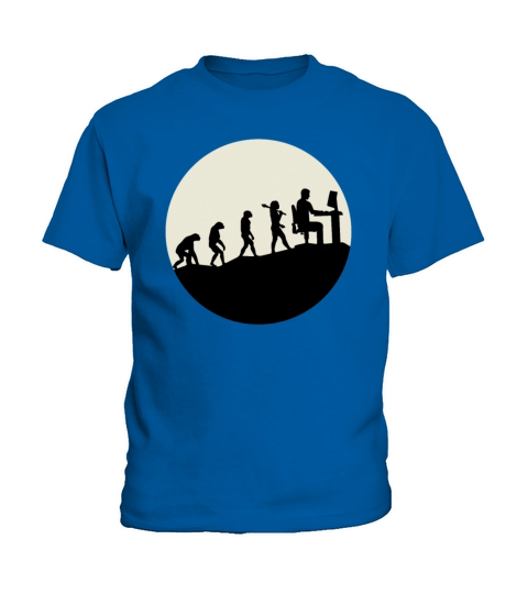 Programmers Evolution Moon Kids T-Shirt