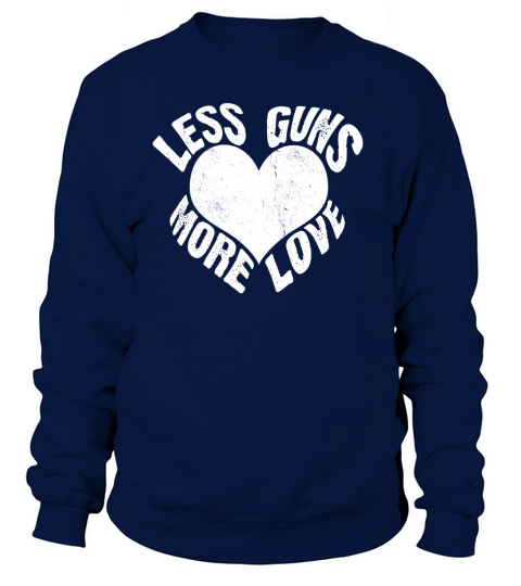 less guns more love Women's Sweatshirt