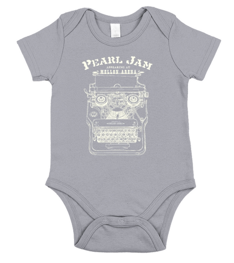 Pearl Jam Appearing At Mellon  Arena Short Sleeve Baby One-Piece