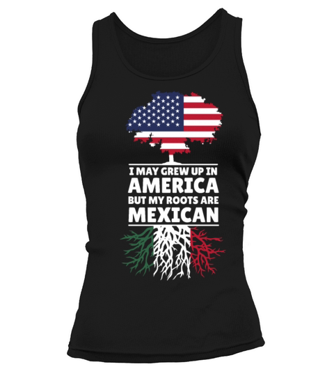 American with mexican roots usa design Women's Tank Top