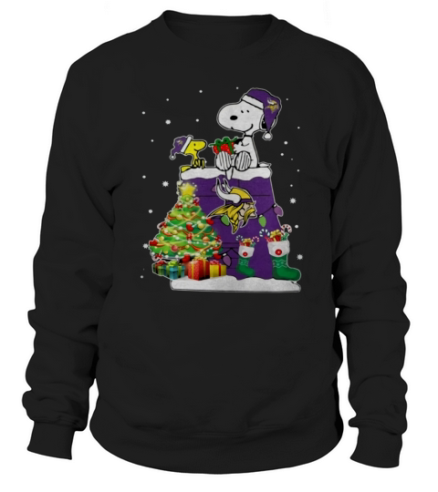 Minnesota Vikings  Christmas tree Sweatshirt Unisex