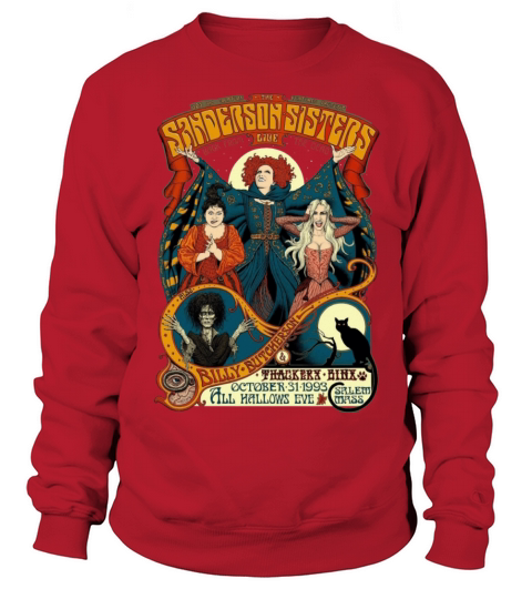 Sanderson Sisters Vintage Tour shirt Women's Sweatshirt