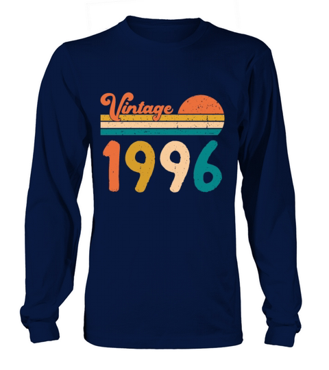 Vintage 1996 Limited Edition Birthday gifts Men's Long Sleeve