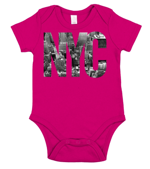 NYC Short Sleeve Baby One-Piece