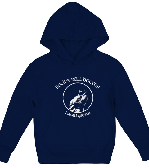 Rock N Roll Doctor Lowell George Kids Hoodie