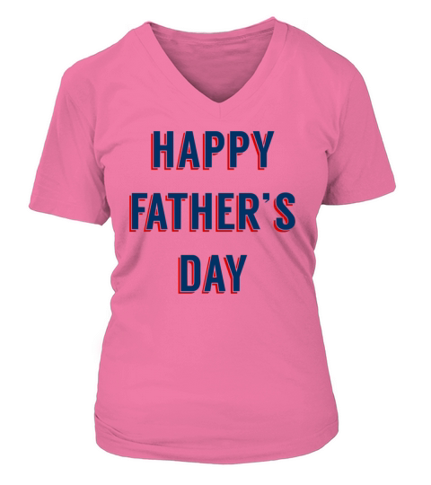 Happy Father´s Day Women's V-Neck T-shirt
