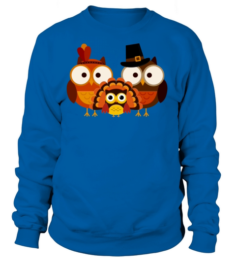Thanksgiving Owls Women's Sweatshirt