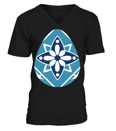 Easter Egg V-Neck T-shirt