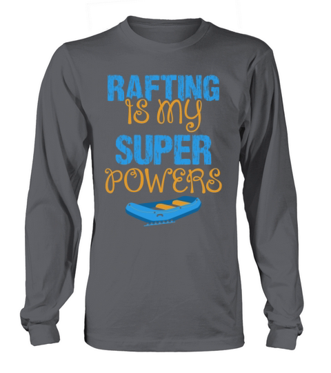 Rafting River Cool White Water Rafting Canoe Gift Long sleeved Unisex