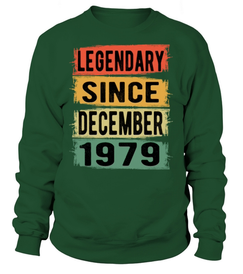 Birthday Retro Legendary December 1979 Women's Sweatshirt