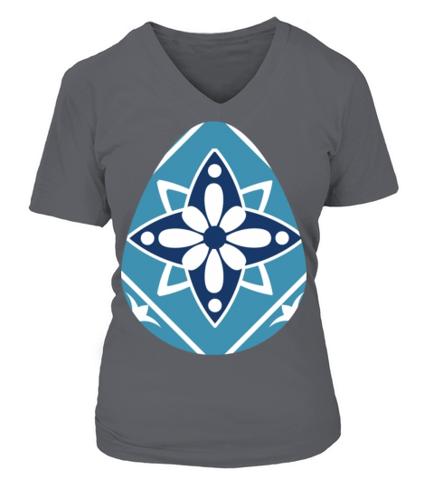 Easter Egg V-neck T-Shirt Woman