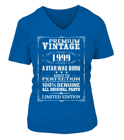 PREMIUM VINTAGE 1999 Women's V-Neck T-shirt