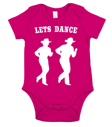LINE DANCING Short Sleeve Baby One-Piece