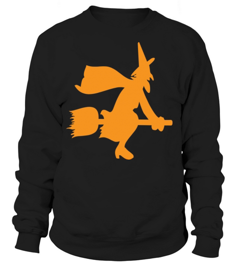 witch flying on broom Women's Sweatshirt